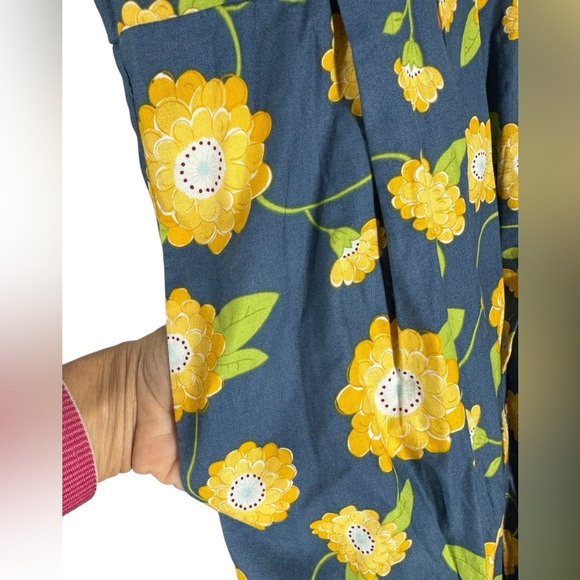 ModCloth Bea & Dot floral dress with wide collar XL - Picture 5 of 7